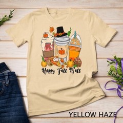 Happy Fall Y’all Pumpkin Truck Autumn Thanksgiving Unisex T-shirt