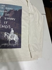 Zach Bryan Shirt 2XL White One Of These Days Western Country Music Follow Road