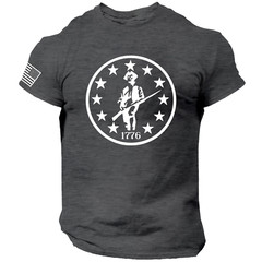 1776 Minutemen T-SHIRT AMERICAN✔ PATRIOTIC✔ U.S.A.✔ 2ND AMENDMENT