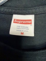 Supreme Alien Logo Men’s Black Tee T-Shirt Size Medium Made in USA