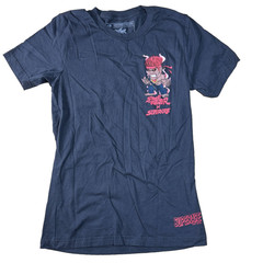 Street Fighter X Superare Short Sleeve T Shirt Men’s Small Black Evil Ryu