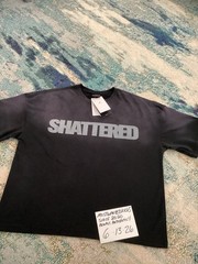 NWT Nike Air Jordan Shattered Backboard Black Loose Fit T-Shirt Men’s Sz L