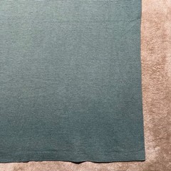 Vintage 1992 Aruba Dutch West Indies T Shirt Single Stitch Striped Green Mens L