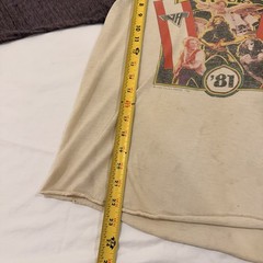 Vintage 1981 Van Halen World Wide Tour Band Tee Shirt Size MEDIUM