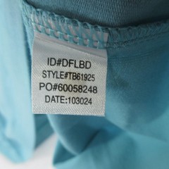 Tommy Bahama Shirt Mens Small Turquoise S/S Crew Neck Top Tee Stretch Cotton