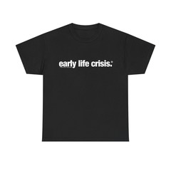 Nettspend Early Life Crisis Graphic Multicolor 1 Sided Short Sleeves T Shirt