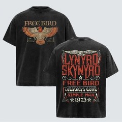 Vintage Lynyrd Skynyrd – FREE BIRD T-Shirt 2 Sided, Lynyrd Skynyrd Shirt, Retro