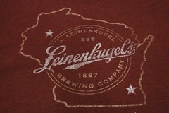 Tee Luv Leinenkugel’s Wisconsin Brewing Company Graphic T-Shirt Men’s 2XL T0386