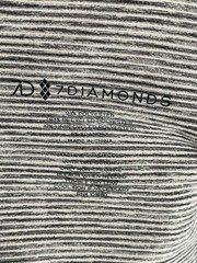 7Diamonds Core Crew Neck Tee XL Adult Heather Light Pink Stripe