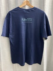 Vintage 2009 Malibu Arts Festival T-Shirt Navy Blue Gildan Large