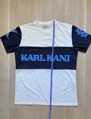 Karl Kani Vintage Logo T-shirt Graphic 90’s Blue Hip Hop XL