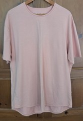 Bylt Mens Pink Clay Drop Cut Lux Short-sleeved T-shirt Size XXL