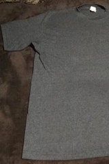 Shaka Active Men’s Size XL Solid Gray Crew Neck T-shirt