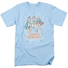DC Super Powers X3 Licensed Adult Unisex T-Shirt Regular Fit Tee SM-3X