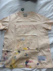 Lanvin Collaboration Painted T-Shirt Dept. Gallery, Size M