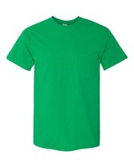 Gildan 5300 Men’s Heavy Cotton Pocket T-Shirt Plain Blank Casual Tee