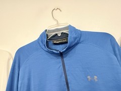 Lot of 6 Nike Under Armour Eddie Bauer Pacers Men’s Shirt Size XL Polo 1/4 Zip