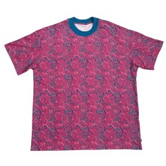 Nike SB Skate T-Shirt Paisley Mystic Hibiscus Mens XL Loose Fit