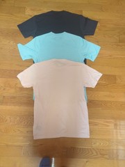 Lot Of 3 North Face Mens Shirts. Medium. Dark grey, Blue And Peach. NWOT READ