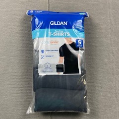 Gildan Mens Large-XL Crew T-Shirts 5 Pack Style G1100 New Slightly Imperfect