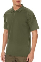 Men’s Tactical Short Sleeve Shirts 1/4 Zip Outdoor Pullover Slim Fit Work Shirts