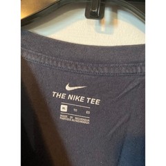 Nike Mens There Is No Finish Line Graphic T-Shirt Navy Blue XL 1972 Distressed