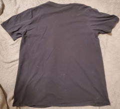 “BLOODY AND BRUISED” BACKROOM DOCUMENTARY ROCK METAL AUSTIN TEXAS SHIRT LARGE