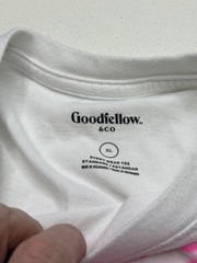 Goodfellow & Co Every Wear Tee XL White Chappell Roan Airbrushed Hot To Go