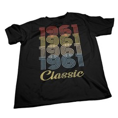 65th Birthday Gift Shirt For Men – 1961 Retro Birthday – 003
