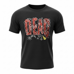 Marvel Deadpool Lootwear Original Black Graphic Tee Size M Crew Neck Cotton SS