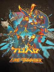 Men’s Marvel Studios Thor Love and Thunder Graphic T-Shirt Black 2XL NWT