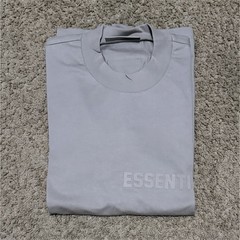 Essentials Fear of God ESSENTIALS Gray Logo Crew Neck T-Shirt Men’s L