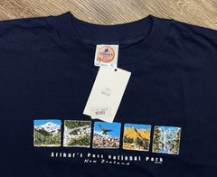 NWT Vintage Y2K Gooses Arthur’s Pass New Zealand T Shirt XL Made NZ