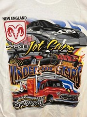 New England Dragway Epping NH Jet Cars Under the Stars Dodge Trucks T-Shirt