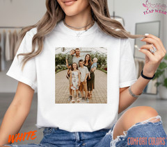 Unisex Photo Text Personalized T-Shirt ,Mens T shirt,Women T shirt,Vintage Gift