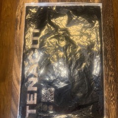TENACITI STUDIO Green and orange skull T-shirt size 3 XL puff print