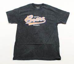 New Look Men’s Boston Bear’s Short Sleeve Crewneck Tee Shirt EJ1 Grey Small NWT