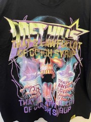 Lost Hills x That’s A Awful Lot of Cough Syrup Collab Skull T-Shirt Men’s 2XL