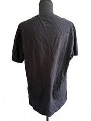 GUESS Men’s Black Logo Print T-Shirt, Size Large, 100% Cotton with Organic Blend