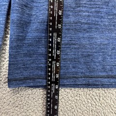 APT 9 Premier Flex Mens Pullover Long Sleeve T Shirt Blue Pin Stripe Size S