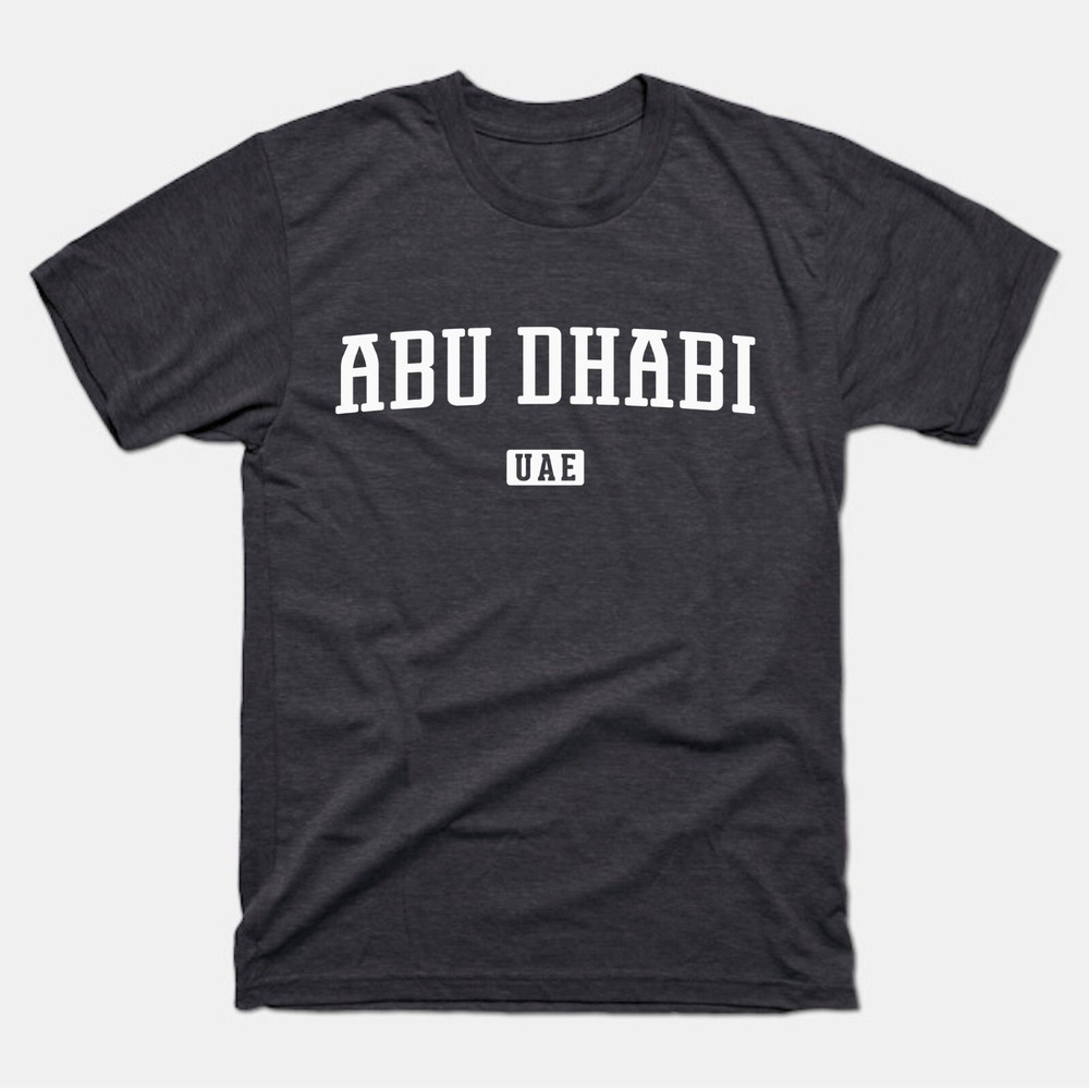 Abu Dhabi Shirt | Abu Dhabi UAE T-Shirt | Abu Dhabi Tee | United Arab Emirates