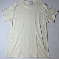 New Gildan Fall For Jesus T-Shirt Unisex Large Ivory He Never Leaves S/S Crew