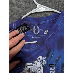 Jujutsu Kaisen 0 Yuta Rika Tie Dye Shirt Hot Topic Anime Blue Purple Mens Large