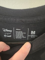 Neff X Disney Men’s Angry Mad Mickey Mouse Tee T-shirt Men’s Medium