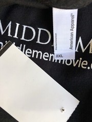 MIDDLE MEN (2009) Official Luke Wilson Giovanni Ribisi FILM CREW T-Shirt Sz 2XL