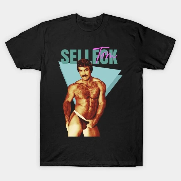 Hot Sexy Tom Selleck T-Shirt Short Sleeve All Sizes S to 4XL