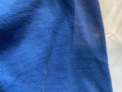 VTG Fruit Of The Loom 90s Single Stitch Mens 3XL Short Sleeve Double Cuff/Collar