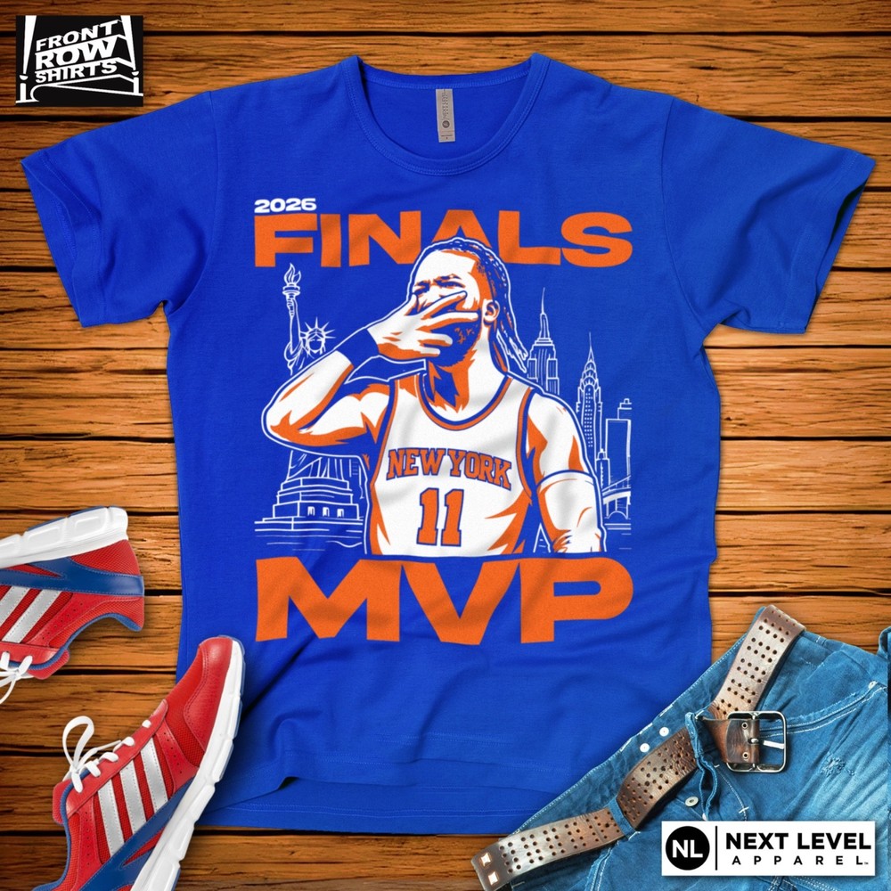 NEW YORK BASKETBALL 2026 FINALS MVP T-SHIRT