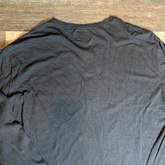 Polo Ralph Lauren Long Sleeve Henley Tee Shirt Black Men’s Size 2XB Cotton