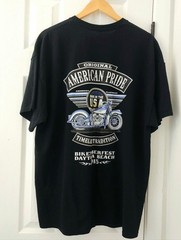 Men’s Black Biketoberfest 2015 T-Shirt 2XL Biker Motorcycle